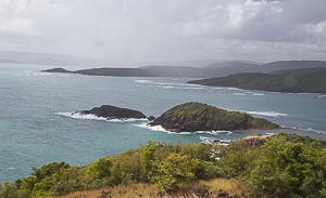 Rain Shower off the East Coast, Martinique
